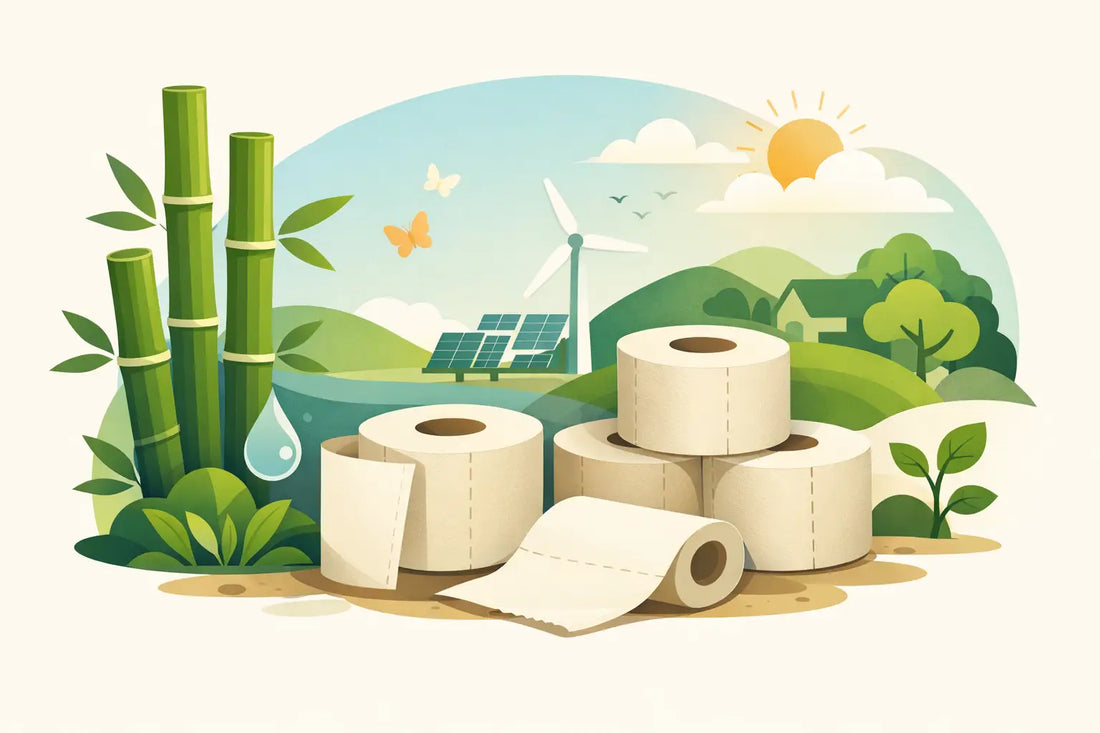 Duurzaam bamboe toiletpapier uitgelegd