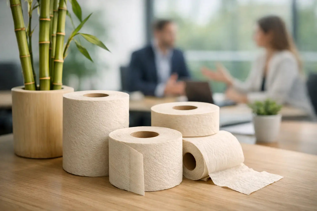 Bamboe toiletpapier voor bedrijven kiezen