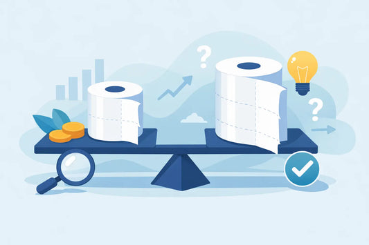 Meer vellen per rol toiletpapier: slim of niet?