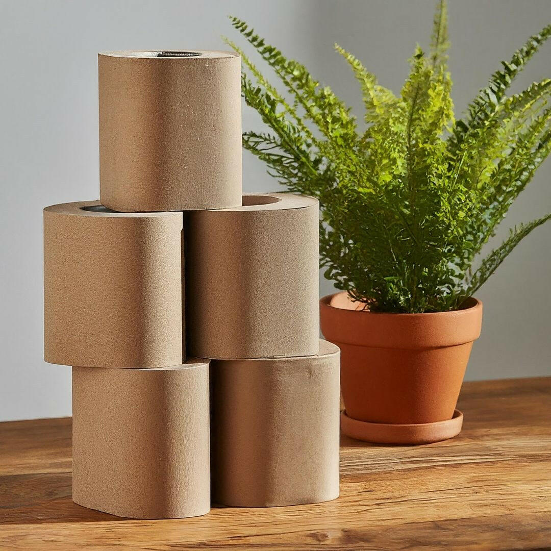 Bamboe Toiletpapier | Try out Package | 24 Ongebleekt + 24 Witte WC rollen - Bamboo Disposables