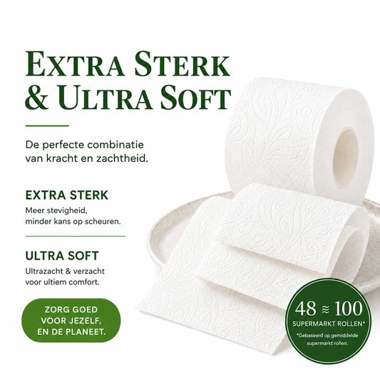 3-ply bamboo toilet paper
