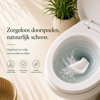 3-laags Premium Bamboe Toiletpapier