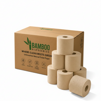 2-ply bamboo toilet paper Bamboo Disposables