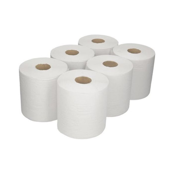 White wiping rolls for business use